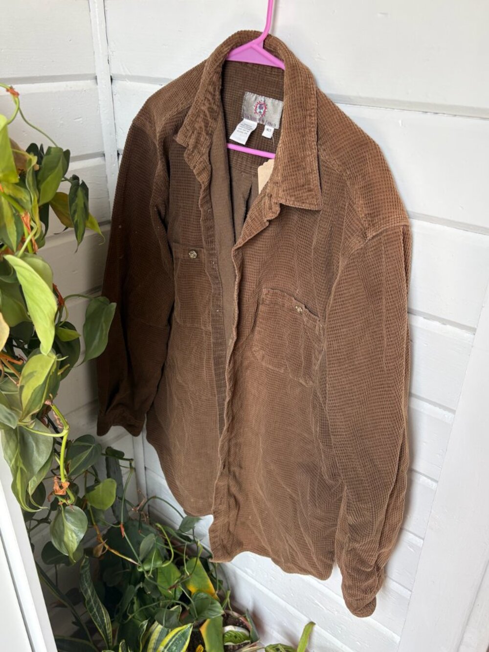 Vintage Corduroy Button-Up Shirt